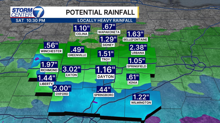 Flood watch issued for parts of the Valley