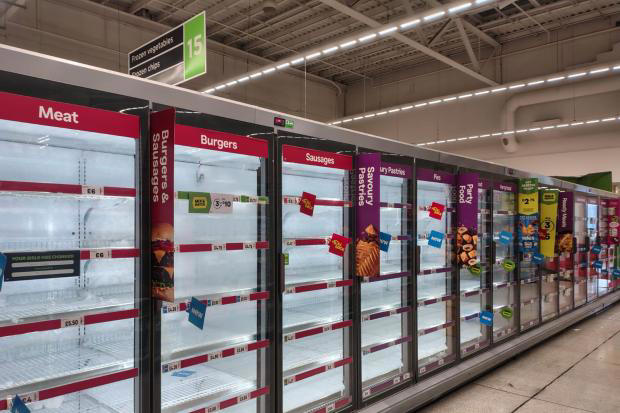 Supermarket chillers break down and freezers empty as heatwave strikes