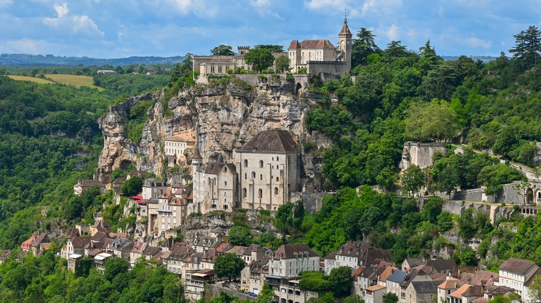 One of France's 'most beautiful villages' is clinging to a cliff with ...