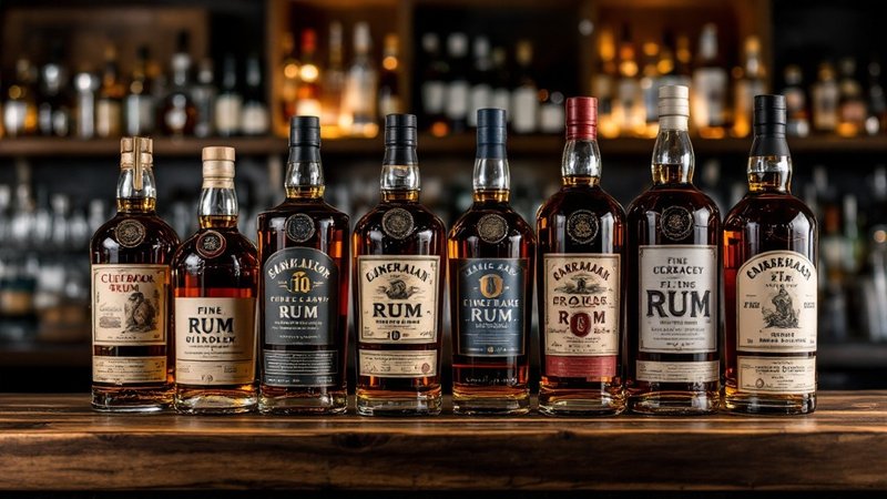Featured fine and rare rums