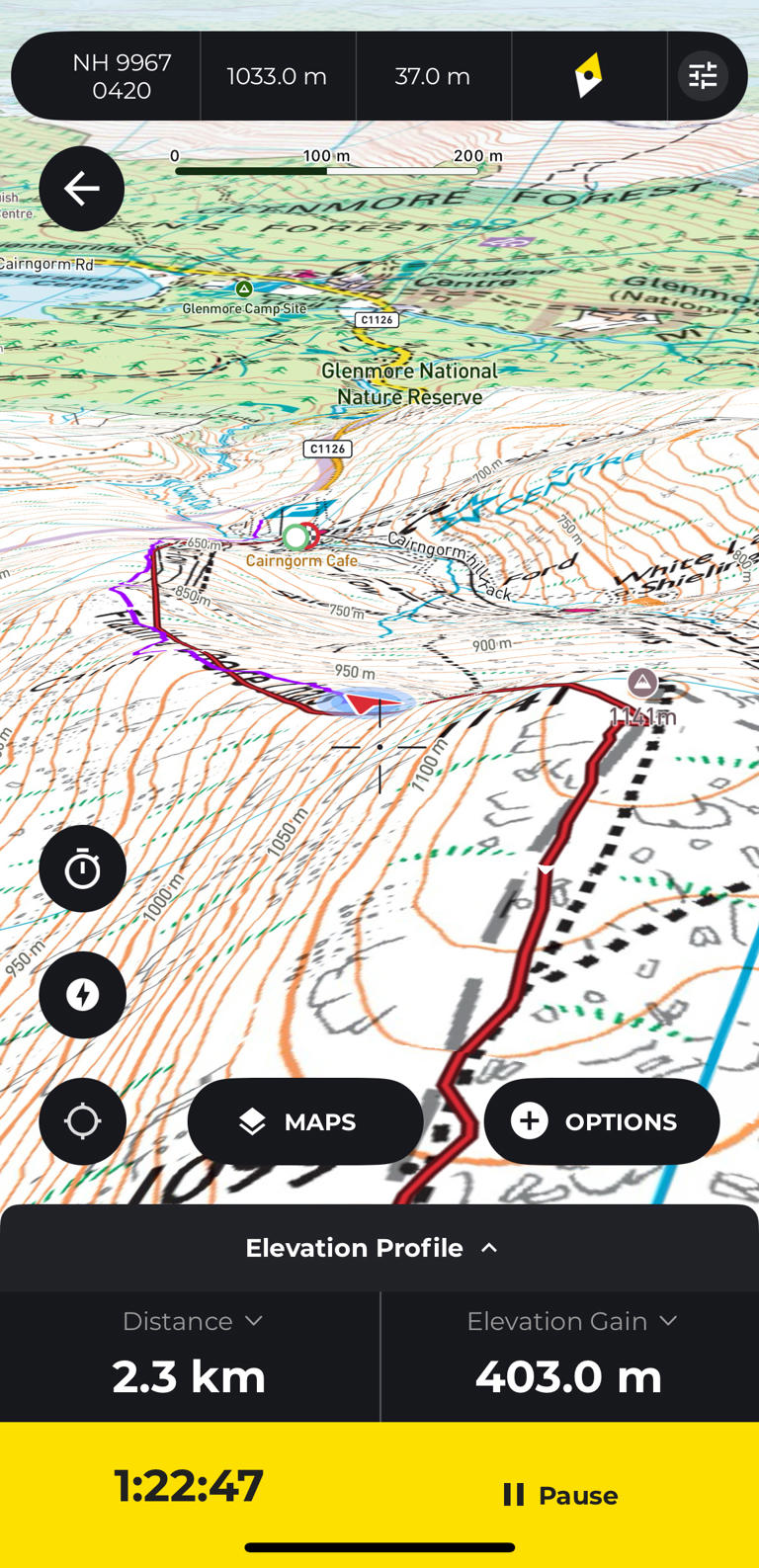 Our experts tap in to test the best hiking apps 2026