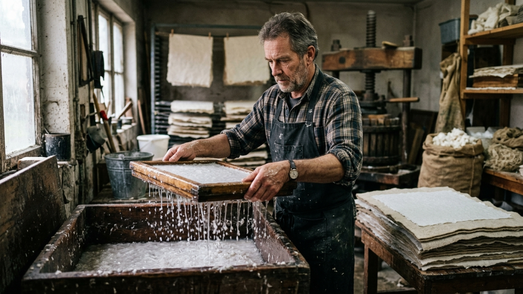 Paper failed the first time, so he rebuilt it with experts