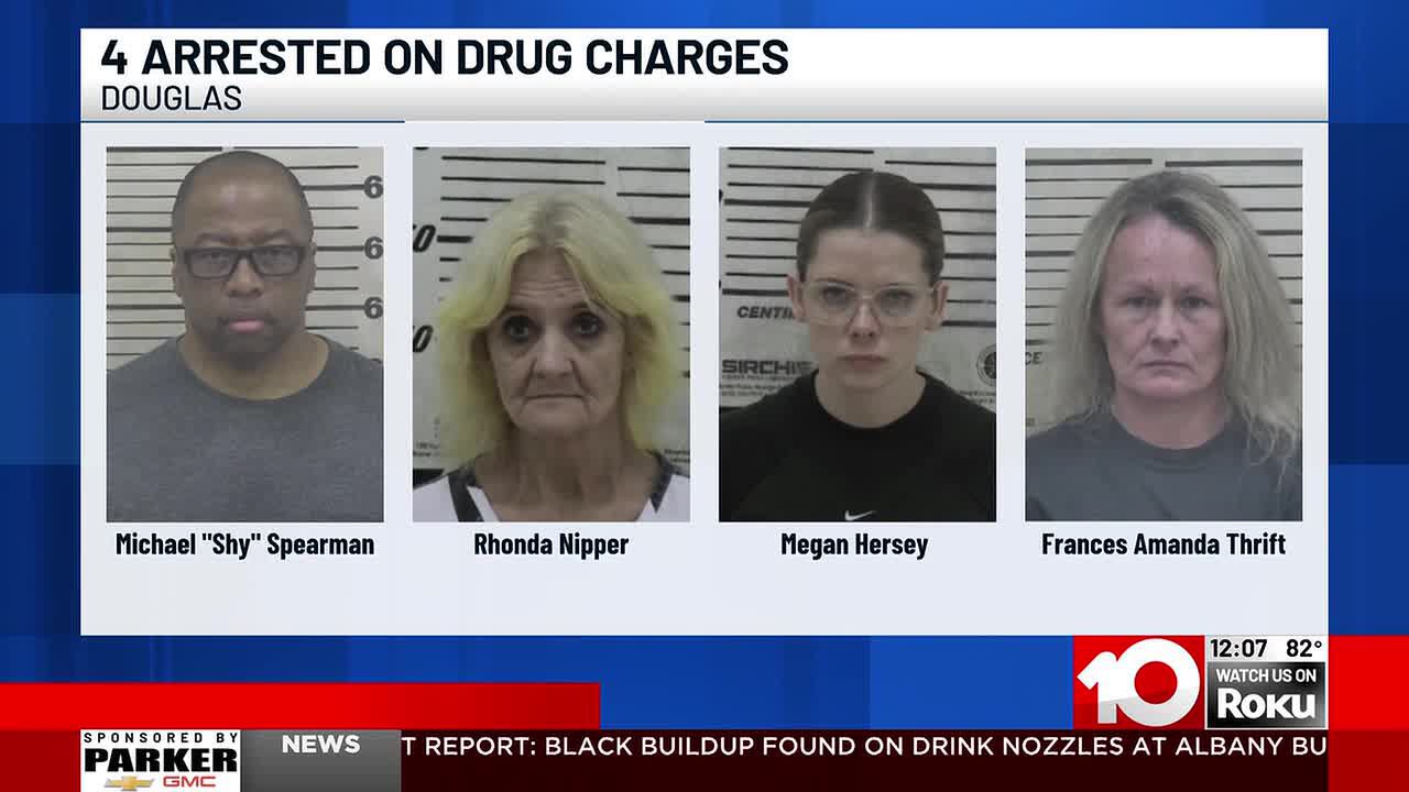 Four arrested, nearly 100 grams of narcotics seized in Coffee County ...