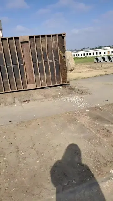 Massive bee rescue from a fallen shipping container