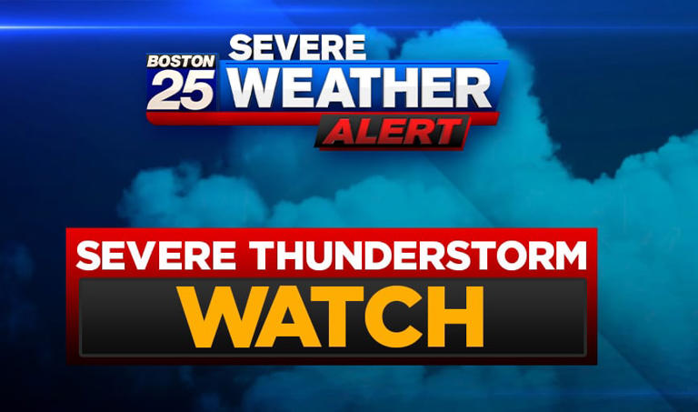 Severe thunderstorm watch issued for parts of southern New Hampshire