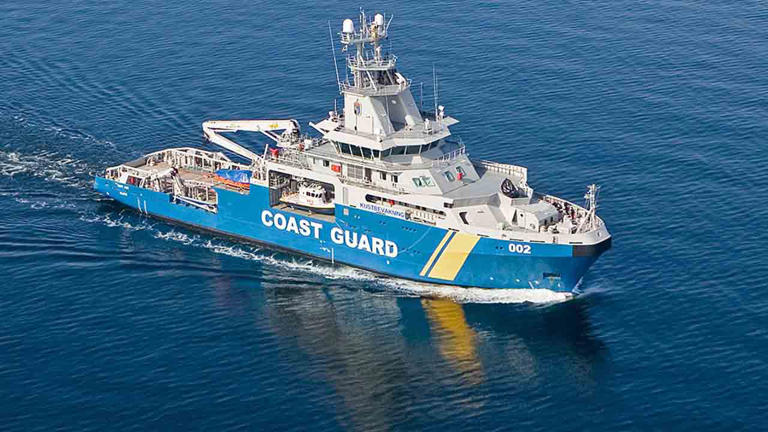 KBV 002 Triton. Photo : Kustbevakningen