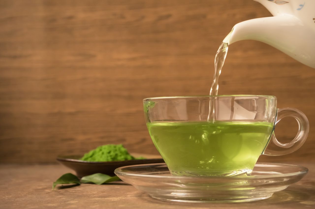 An image of green tea
