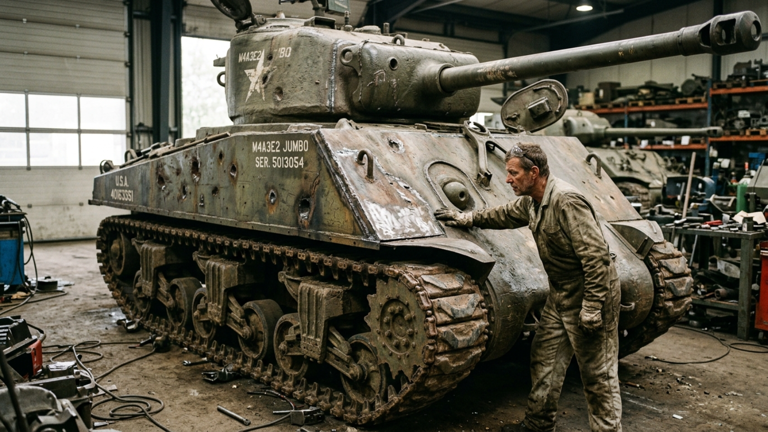 six-years-later-the-rare-sherman-jumbo-finally-moves-again