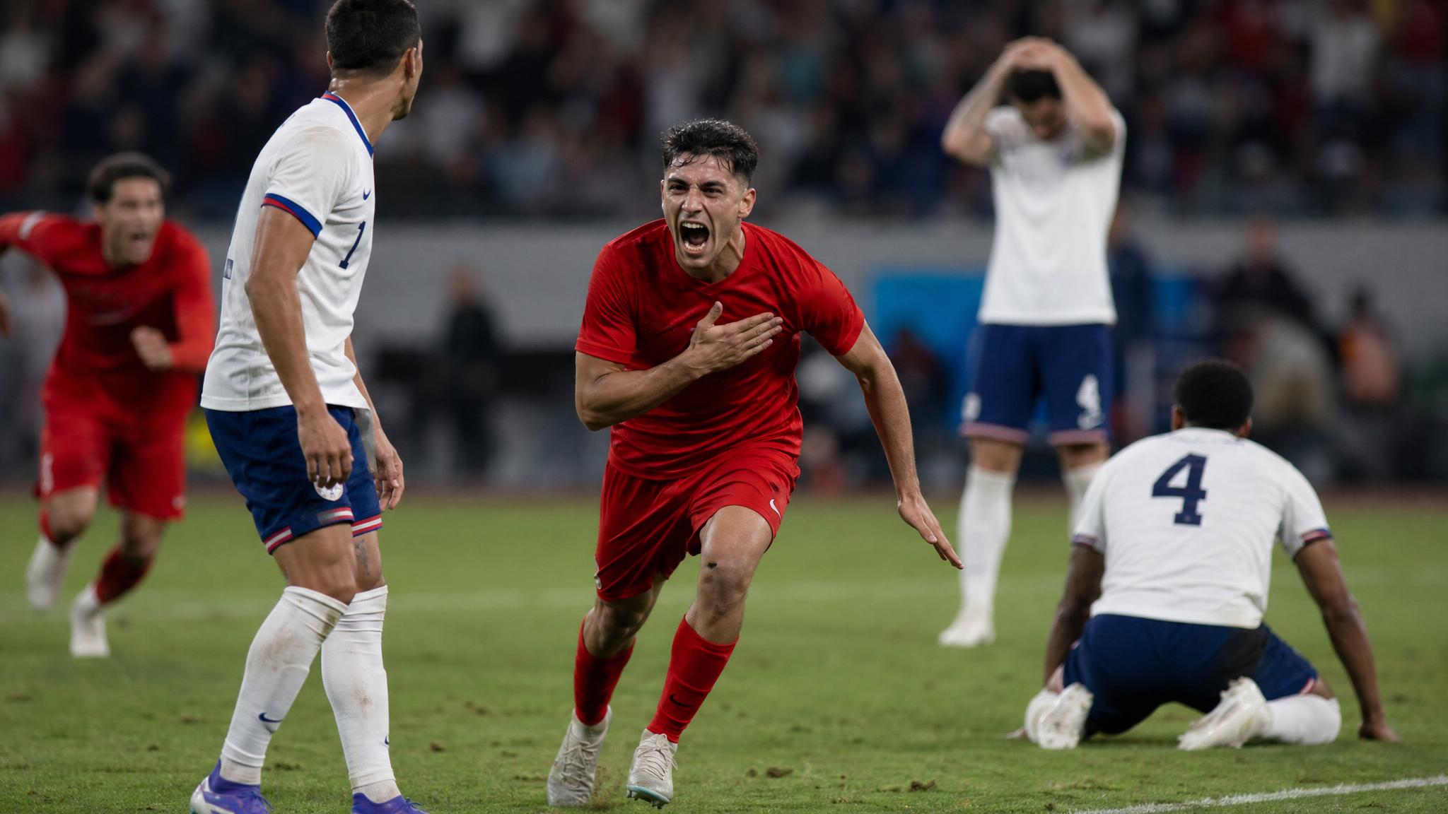 Turkey stuns USA with 98th-minute winner, but USMNT still top group
