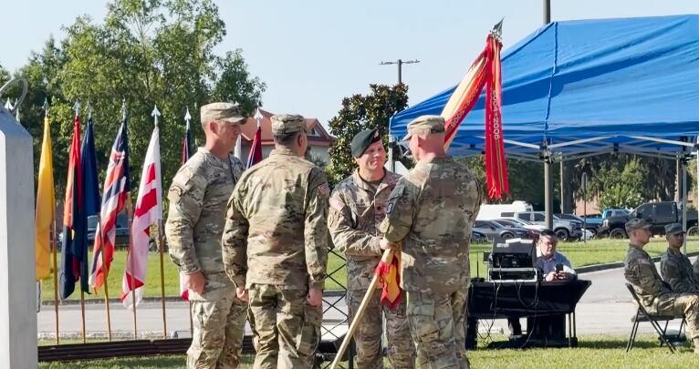 Hunter Army Airfield welcomes new commander in change of command ceremony