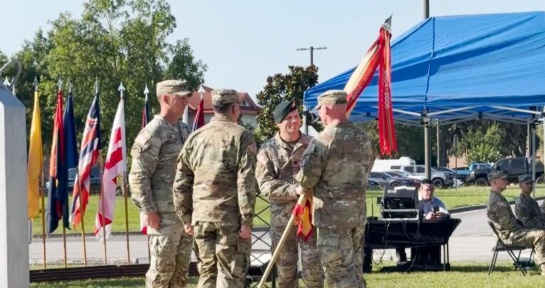 Hunter Army Airfield welcomes new commander in change of command ceremony