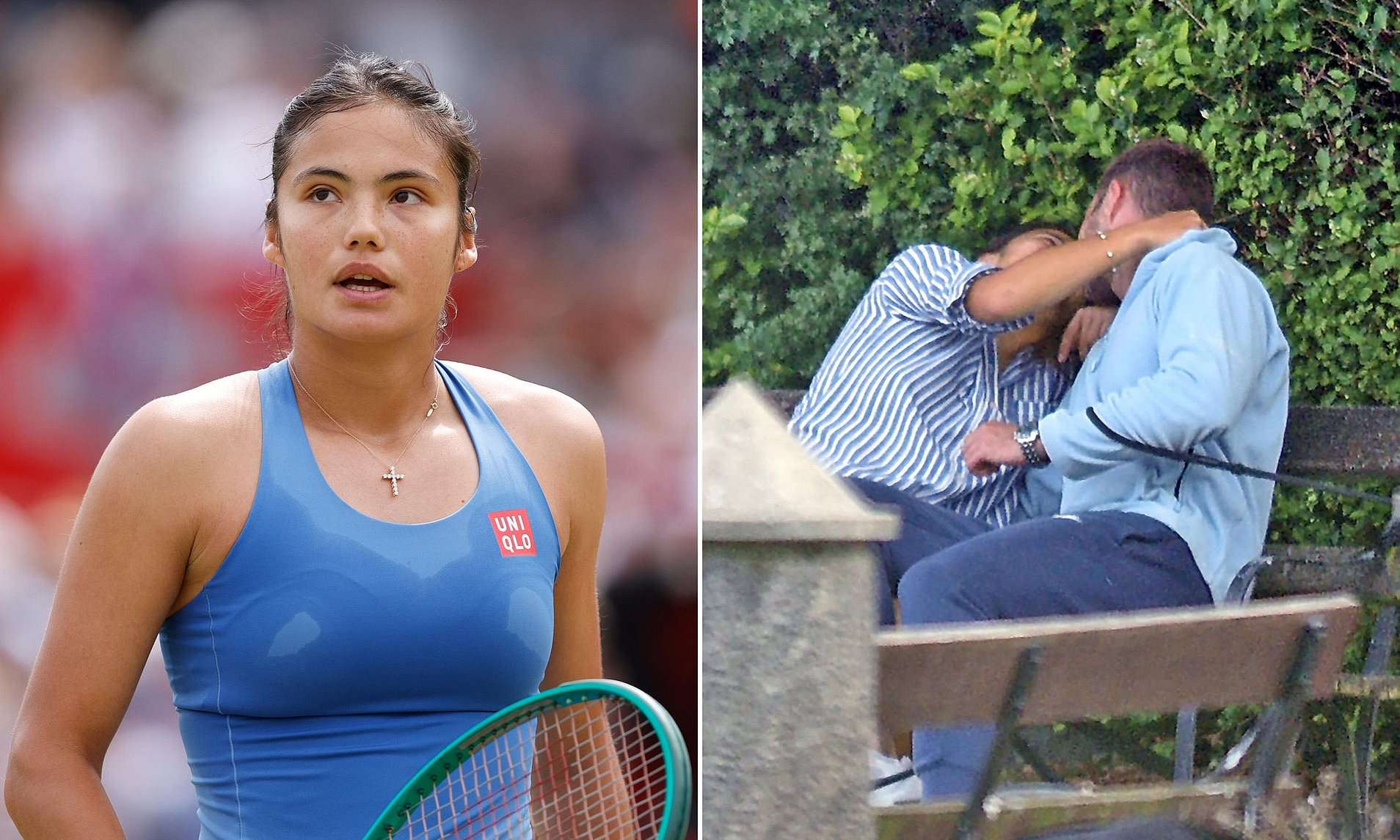 Revealed: The Old Harrovian hunk with a tragic past who is helping Emma Raducanu win again