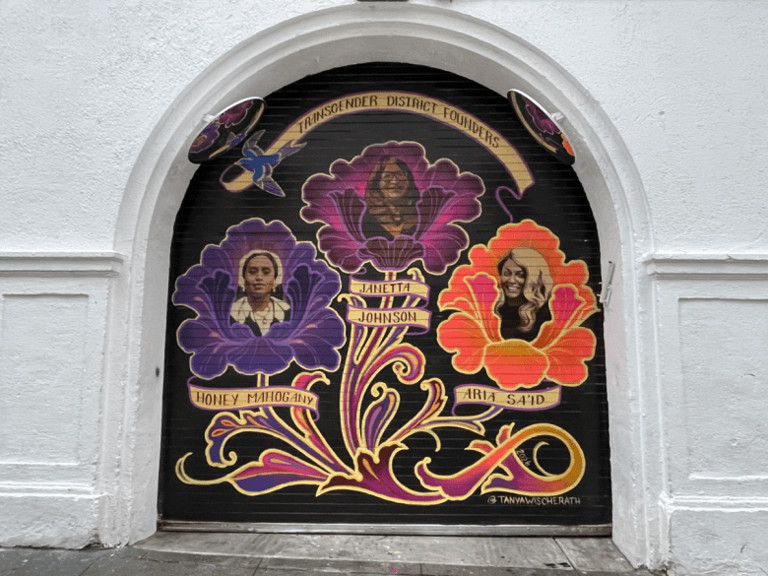New SF transgender district murals celebrate trans history, culture