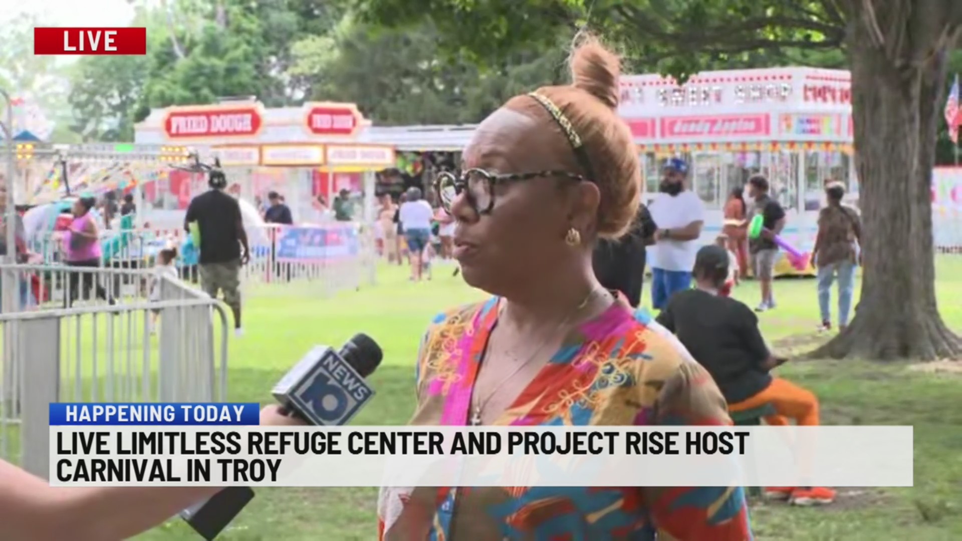Live Limitless Refuge Center & Project Rise host carnival in Troy