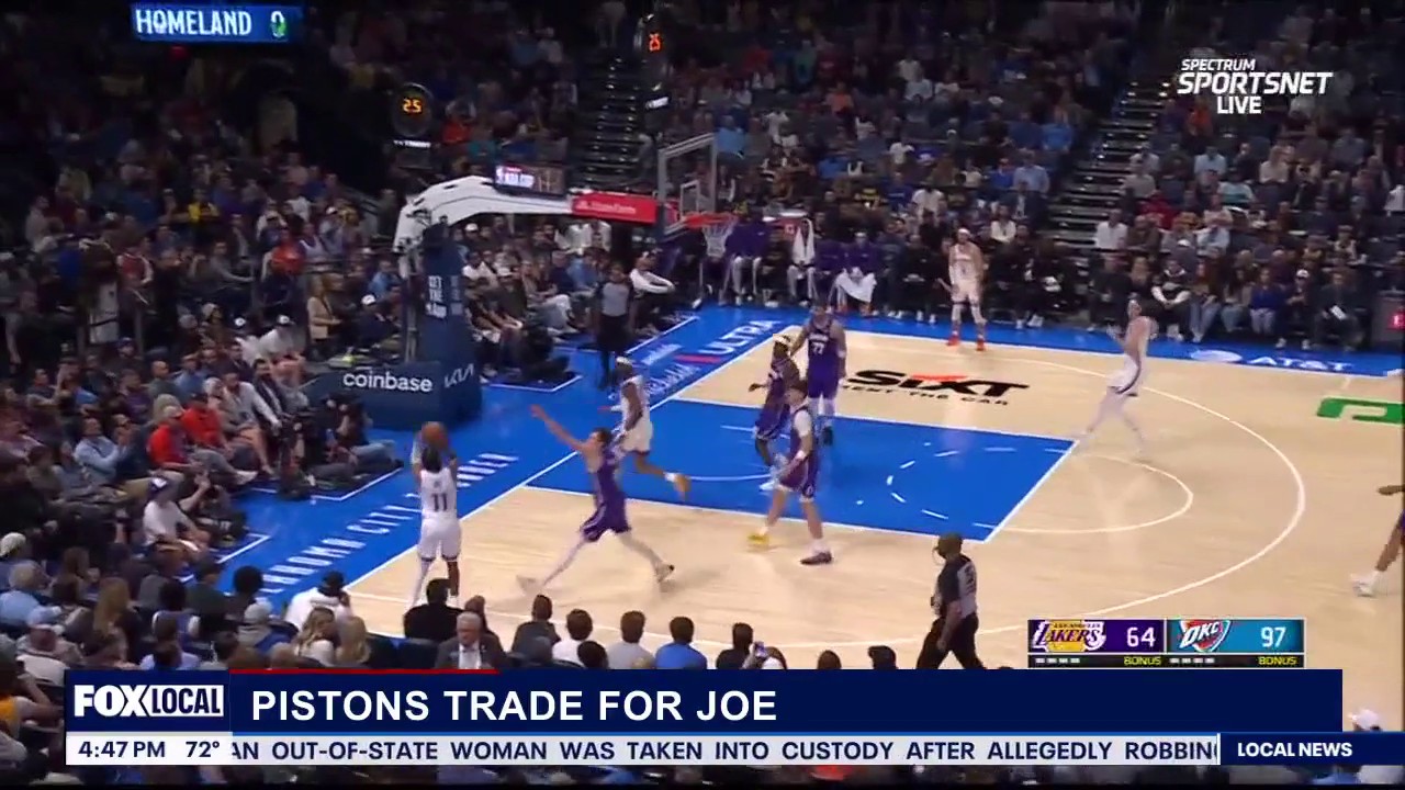 FOX 2 Sports Wrap: Pistons land Joe & waiting for Larkin News