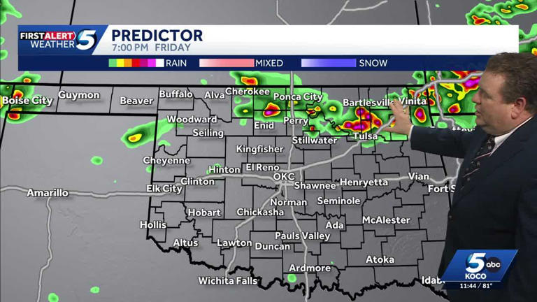 Storms in Oklahoma knock out power for thousands, cause damage in ...
