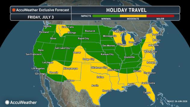 Fourth of July weather forecast: Heat, storms and smoke ahead