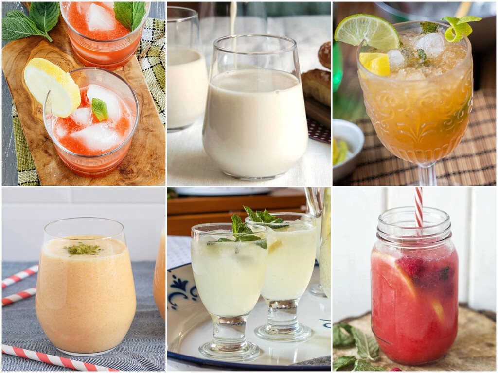Las 31 bebidas más refrescantes, pero sanas, para tomar en verano