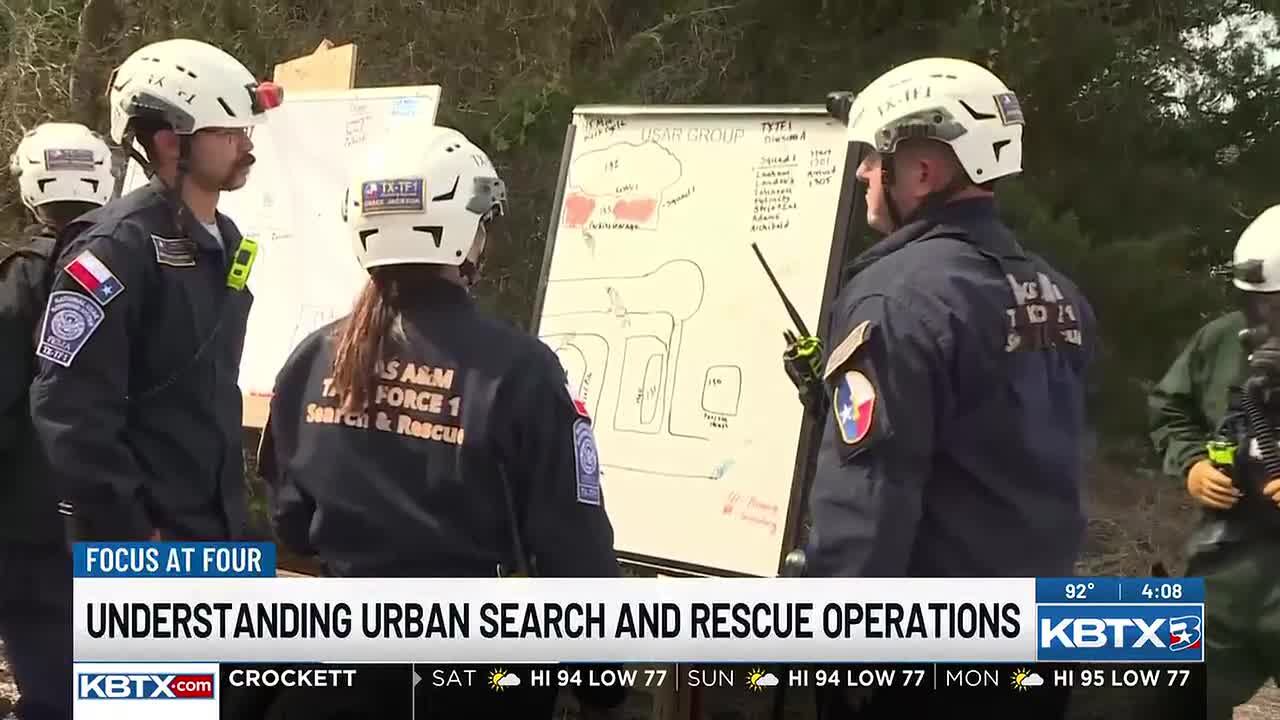 Understanding urban search & rescue with Texas Task Force 1