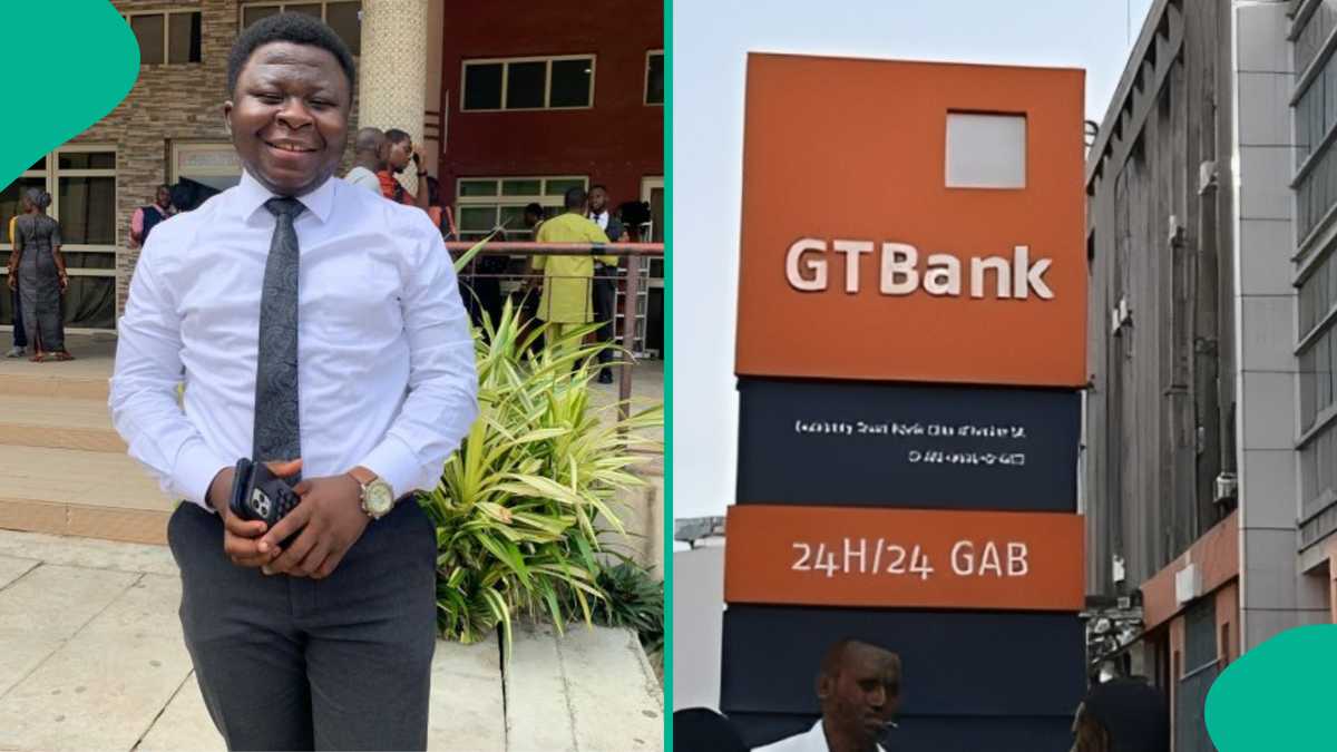 GTBank employee celebrates being promoted after 3 years, shares his new ...
