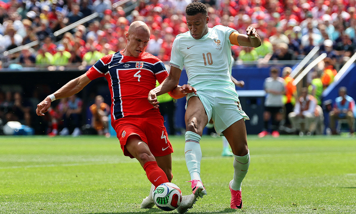 Kết quả Na Uy 1-4 Pháp: Haaland ngồi ngoài, Mbappe làm nền cho Dembele