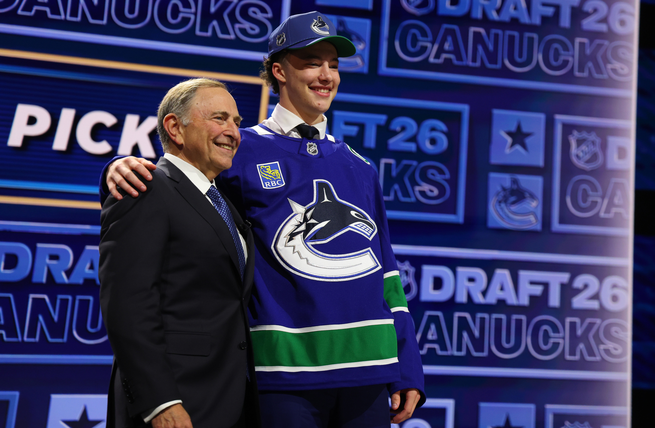 Canucks select Caleb Malhotra No. 3 overall in 2026 NHL Draft