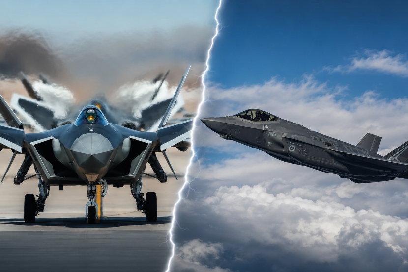 Persaingan J-20 China dan F-35 AS: Dilema Teknologi vs Jumlah Armada