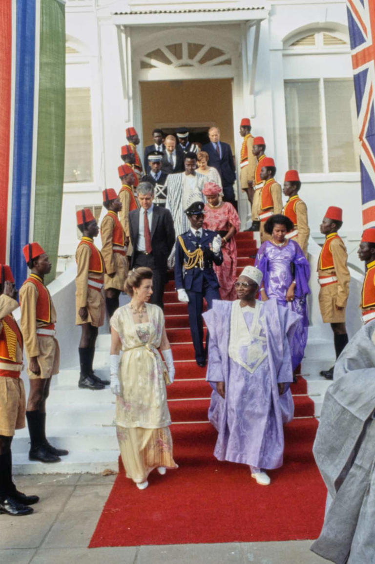 Princess Anne brings back iconic 42-year-old gown as she attends