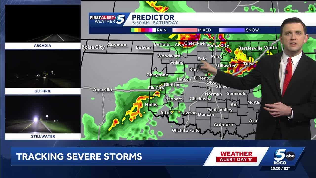 Storms in Oklahoma knock out power for thousands, cause damage in ...