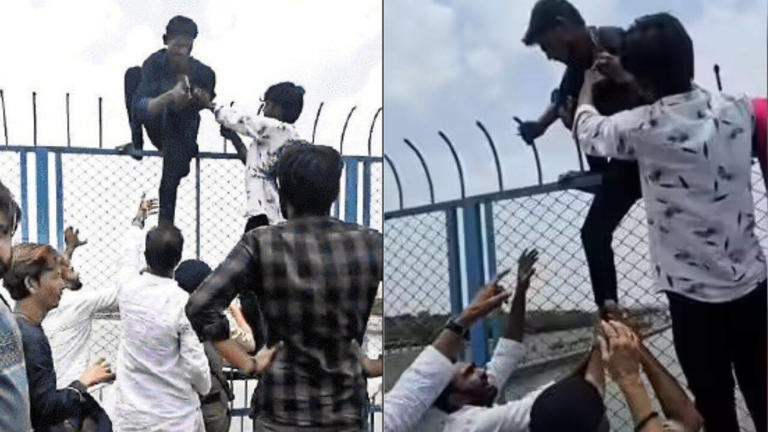 Ahmedabad man tries to jump off bridge after wife elopes, rescued