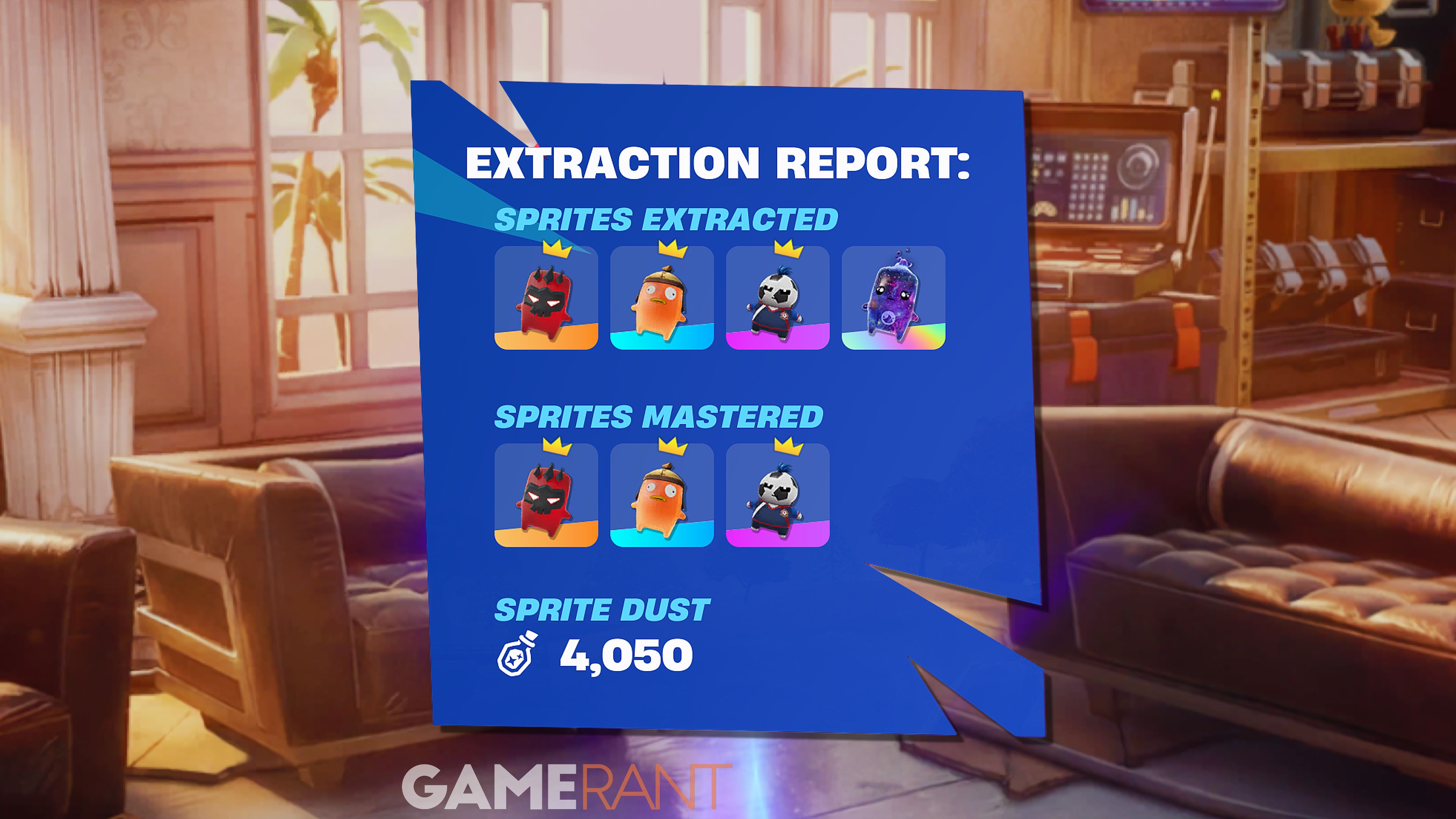 How to level up sprites fast in Fortnite Runners (2x sprite XP method)