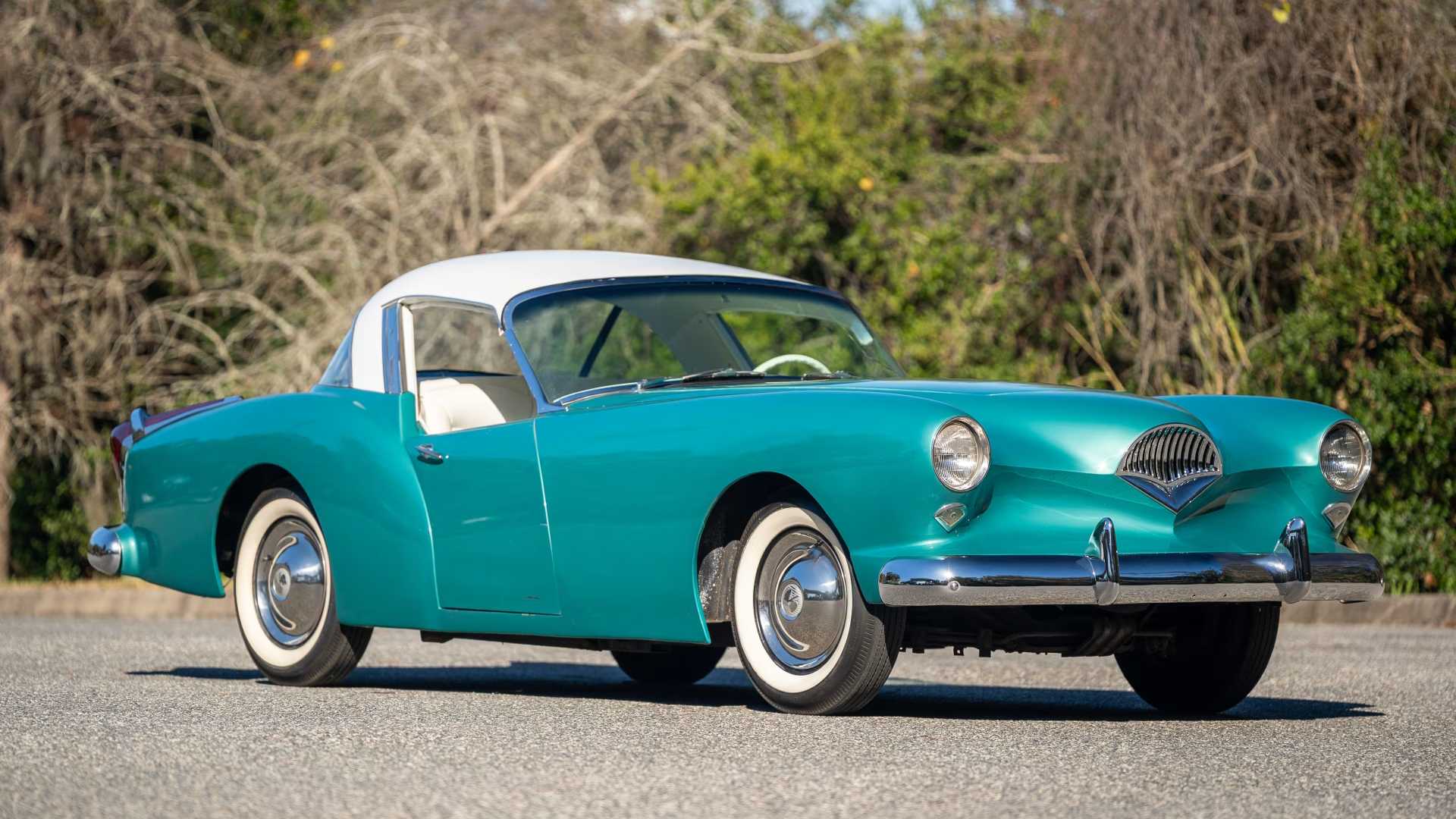 1954 Kaiser Darrin Custom Coupe Front Quarter