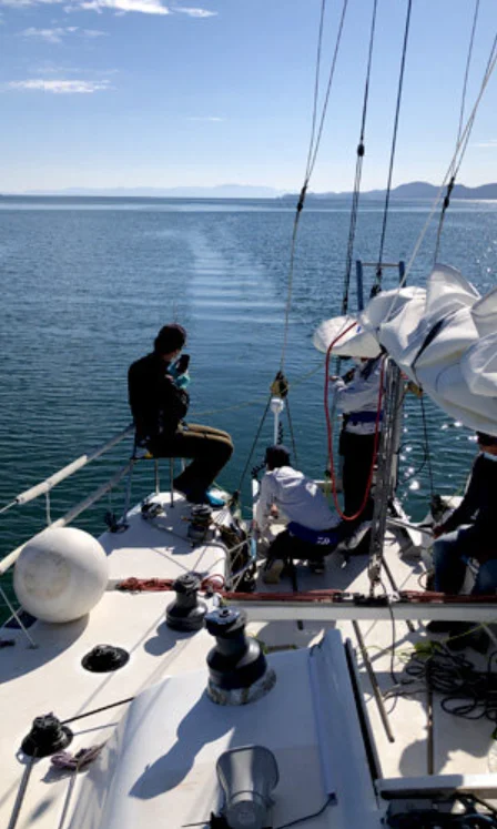 Japan has built a yacht which never needs to stop for refueling as it makes its own clean fuel from seawater while sailing