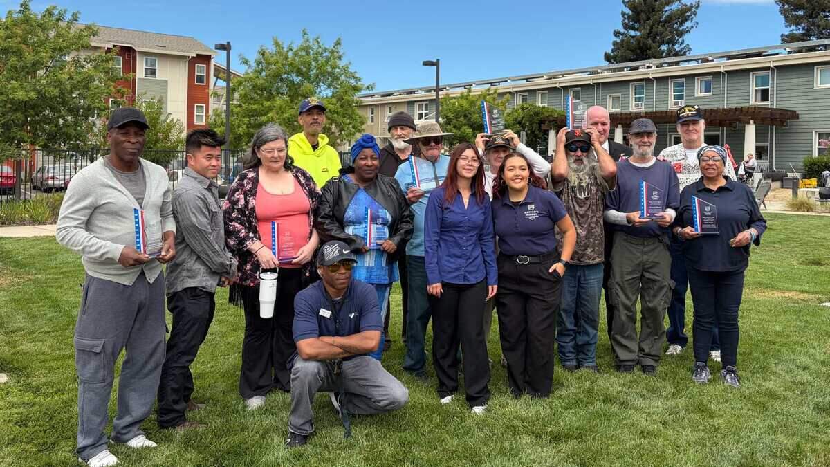 Sacramento area's first supportive housing for veterans celebrates 10th ...
