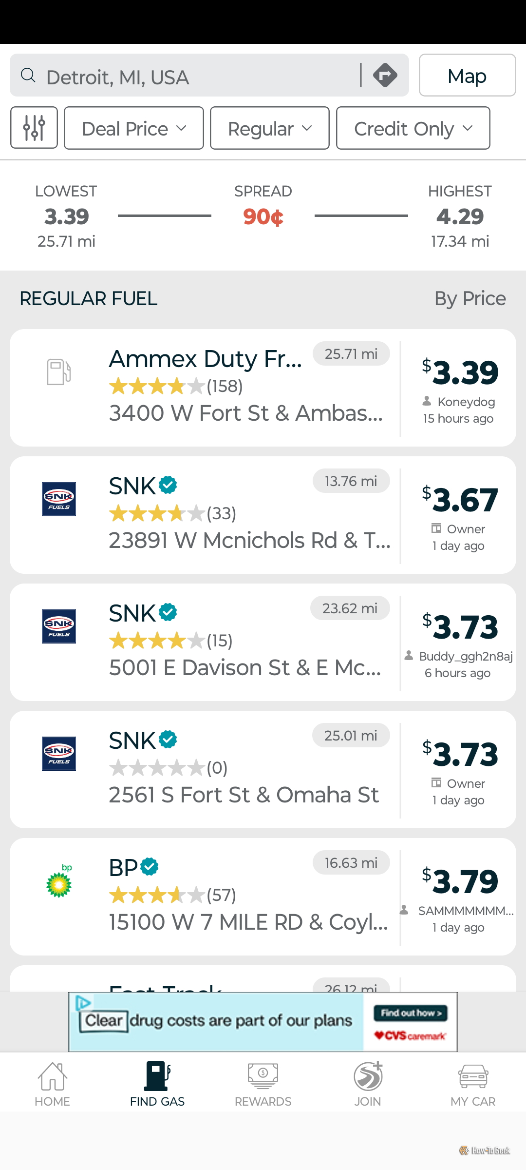 GasBuddy App Screenshot (1)