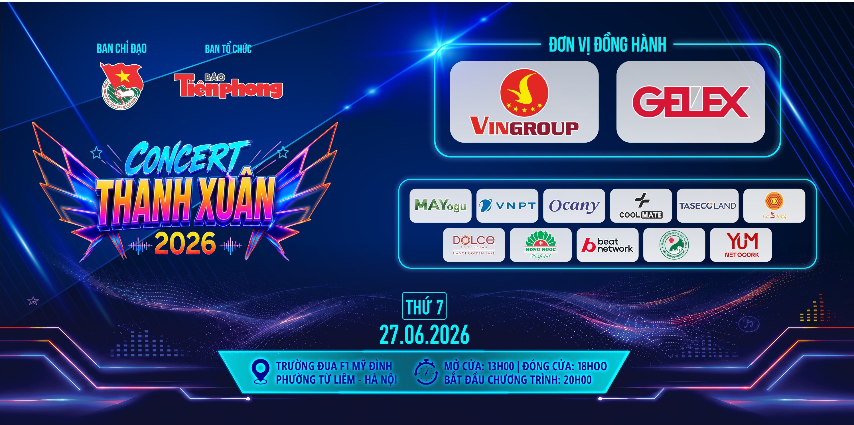 Bất ngờ về màn pháo hoa chưa từng có ở concert Thanh xuân