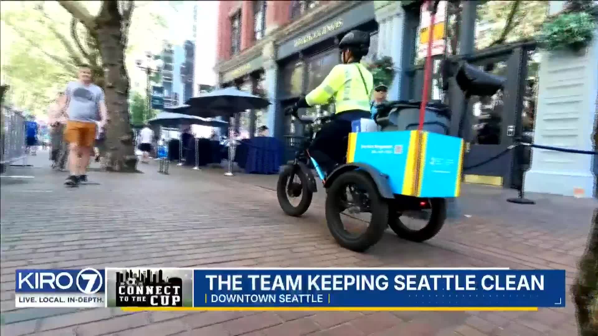 Clean Team keeps Seattle looking its best for World Cup