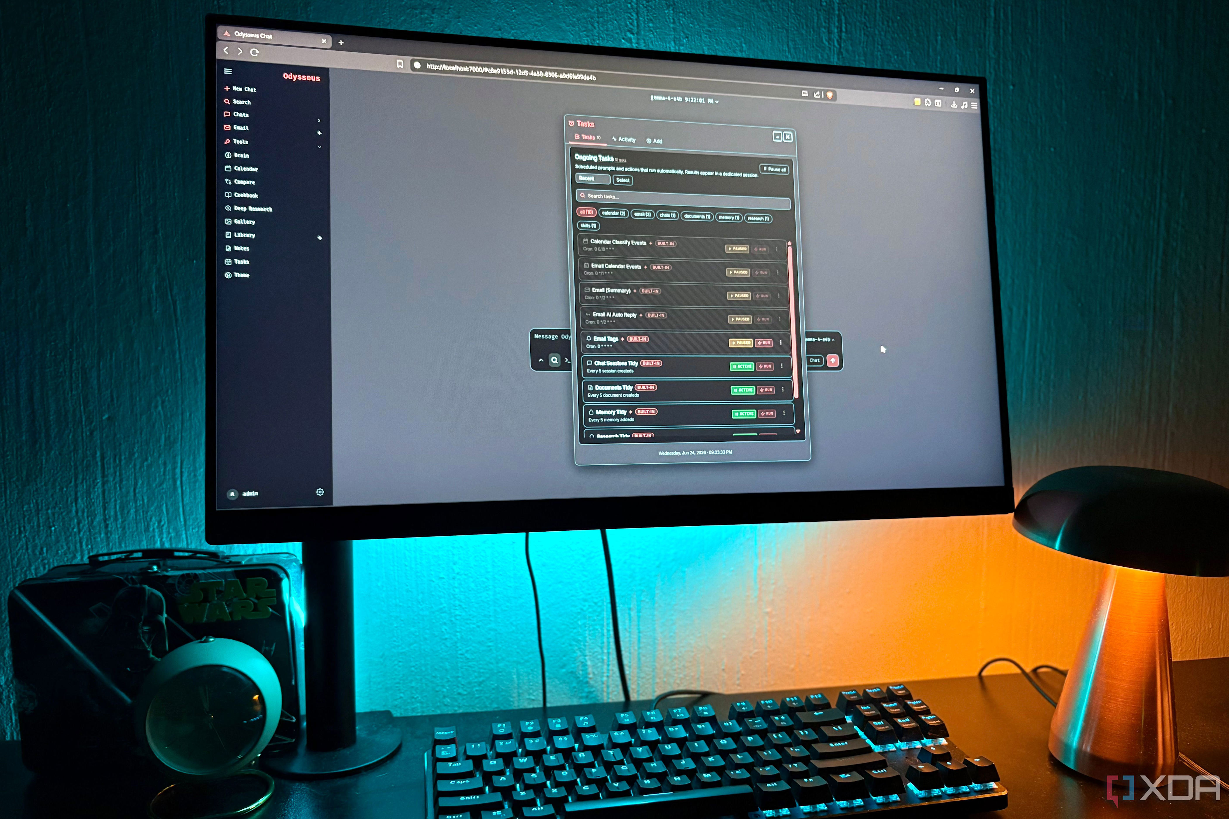 I tried PewDiePie's open-source AI workspace, and it's weirdly great