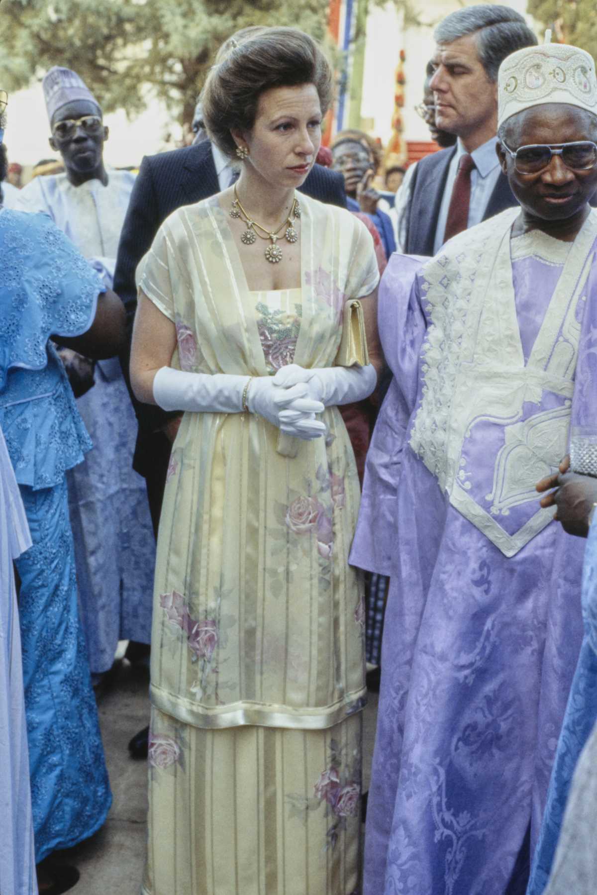 Princess Anne brings back iconic 42-year-old gown as she attends
