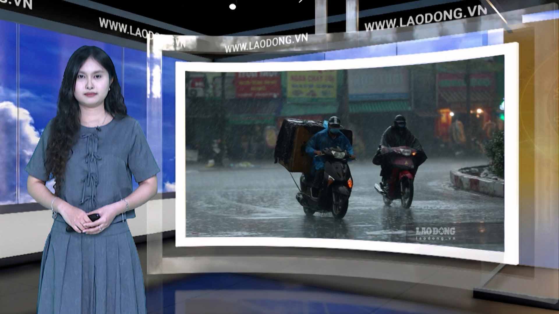 Bản tin dự báo thời tiết đêm nay và ngày mai 27.6