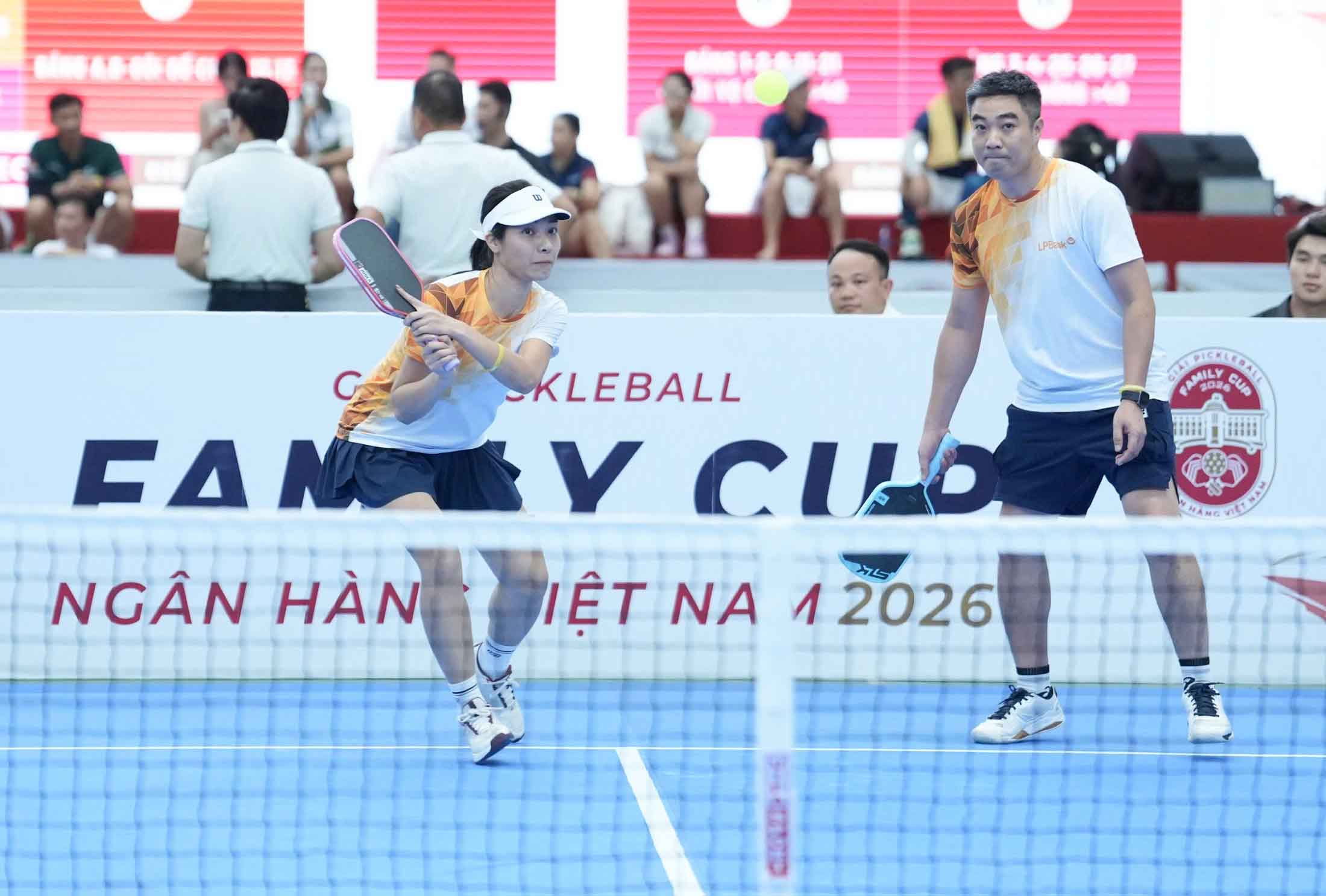 Gần 700 vận động viên thi đấu tại Giải Pickleball Family Cup Ngân hàng Việt Nam 2026