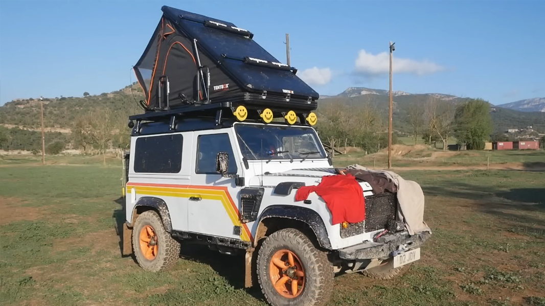 Can an electric Land Rover handle Spanish off road trails?