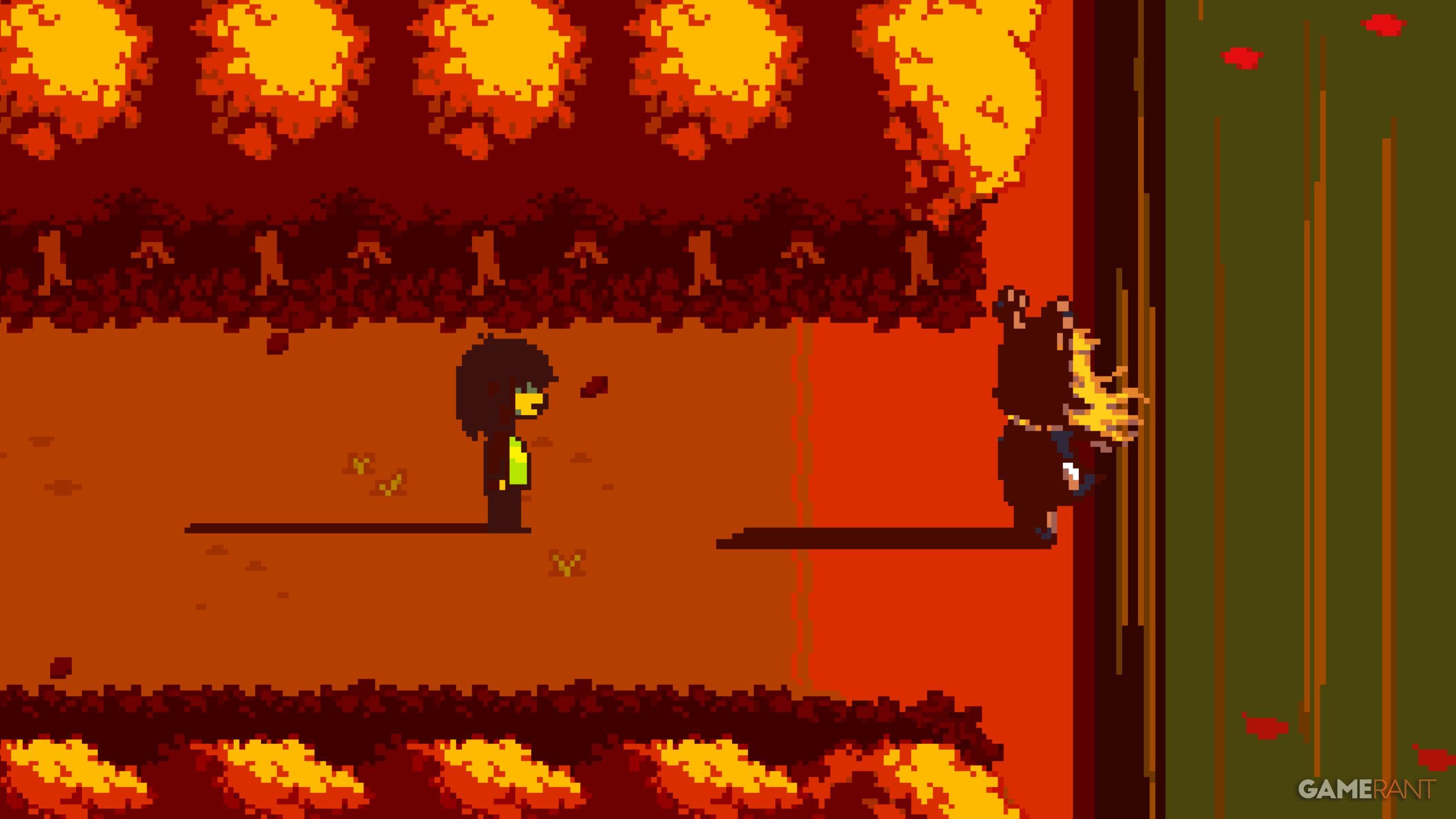 How to get and stop Kris & Noelle weird ending in Deltarune chapter 5