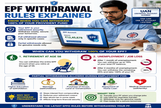 EPF withdrawal rules explained: When can you withdraw your entire PF ...