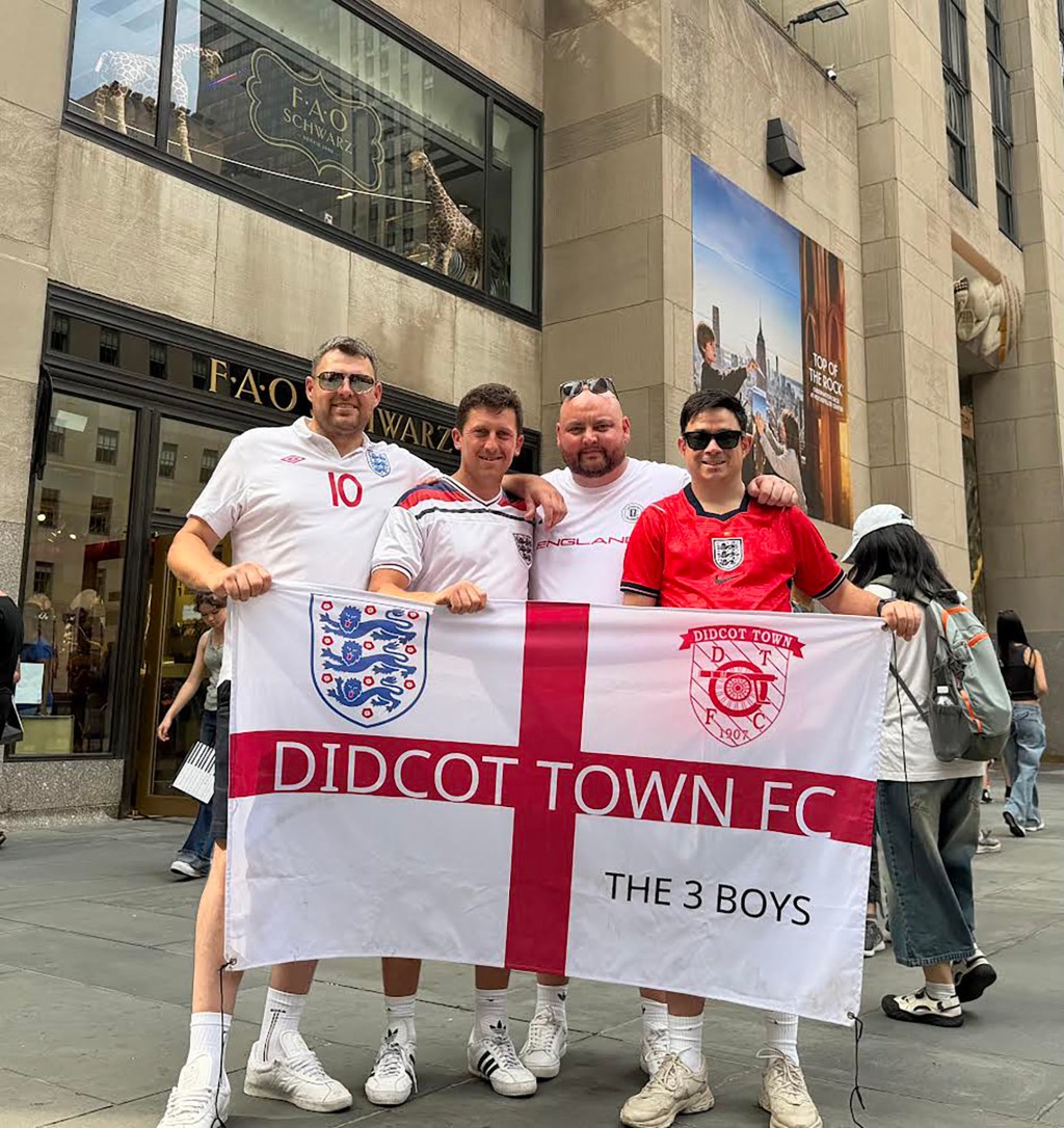British fans ready to make voices heard in New York for World Cup ...