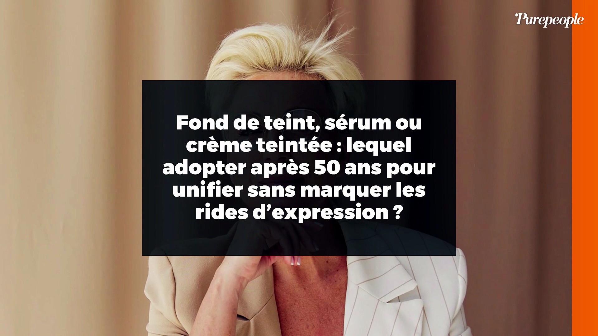 Fond de teint, sérum ou crème teintée : lequel adopter après 50 ans ...
