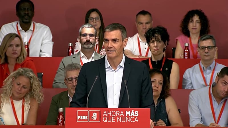Sánchez pide coraje al PSOE ante la corrupción y cierra filas frente a ...