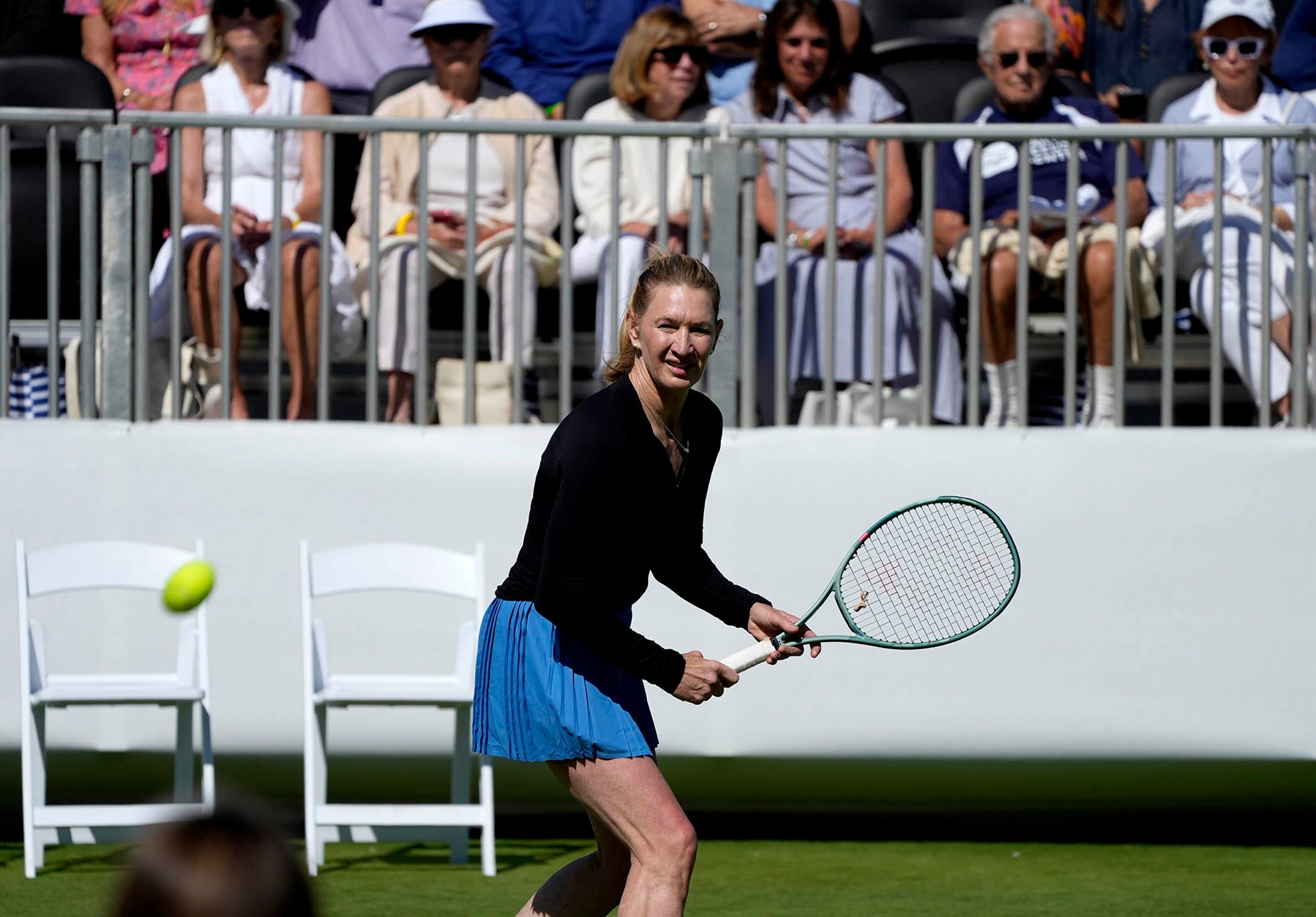 Where is former WTA No. 1 Steffi Graf?