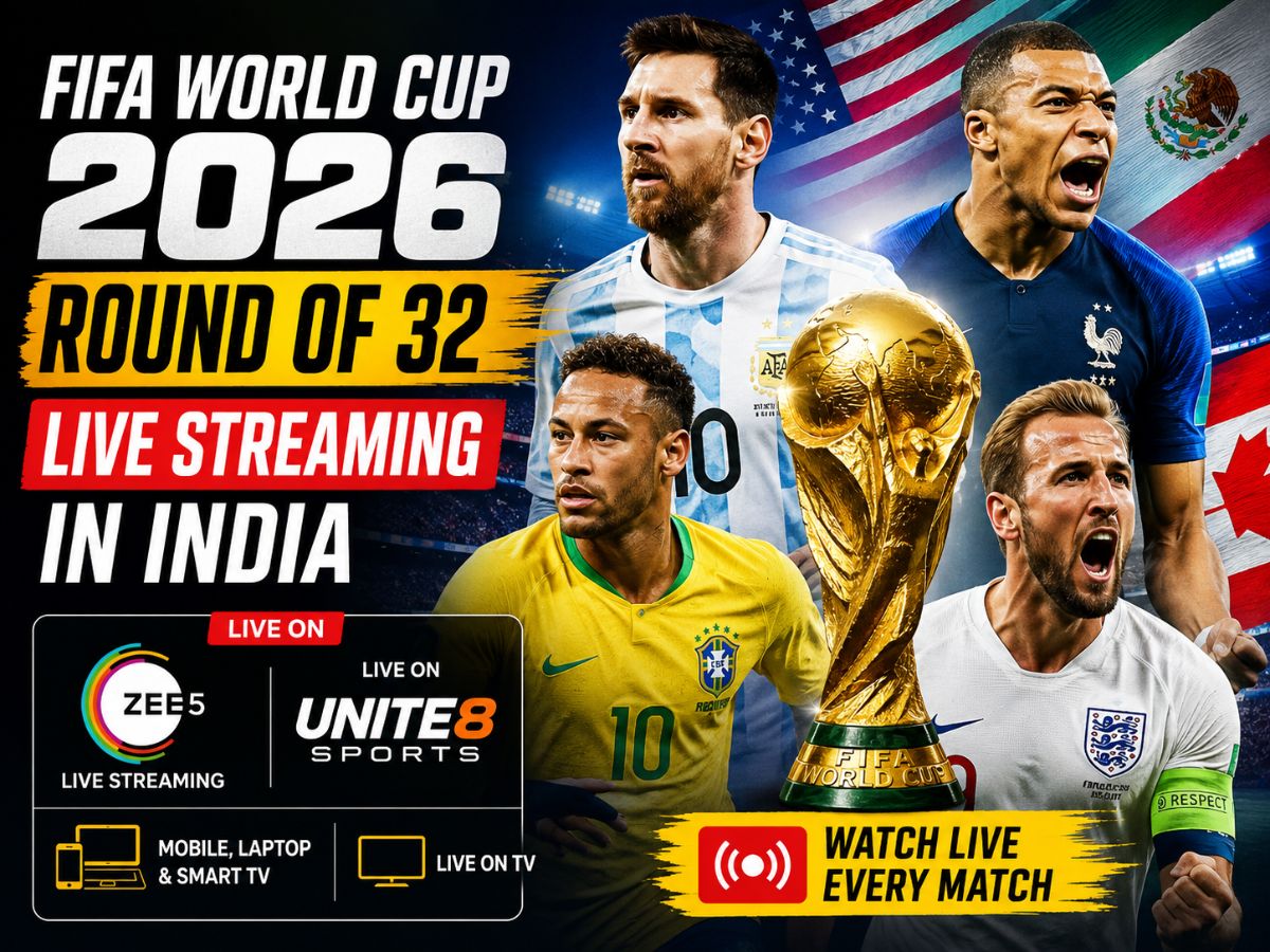FIFA World Cup 2026 round of 32 live streaming in India: When and where ...
