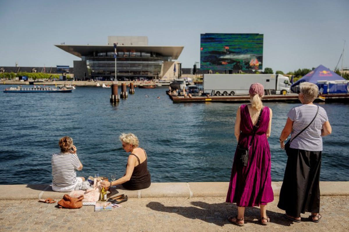 Hitte - recordtemperatuur van 36,6 graden in Denemarken